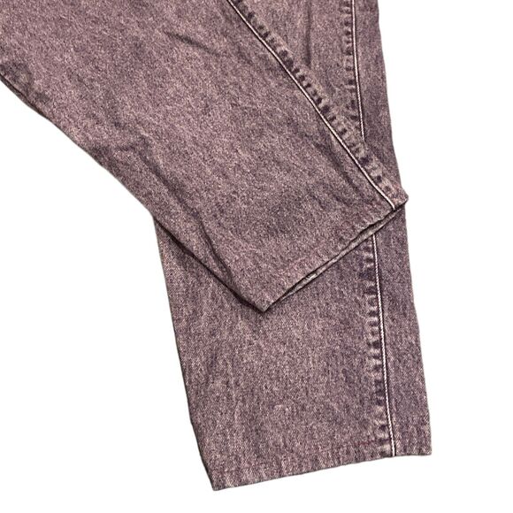 Vtg Roper Bareback High Rise Stonewash‎ Purple Denim Mom Jeans Women's Sz 15 16 - Picture 8 of 8